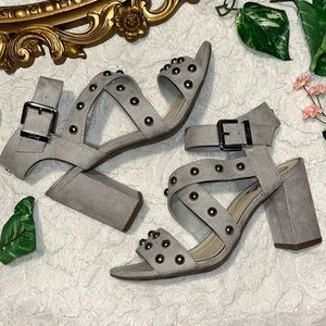Sam Edelman Gray Studded Heels